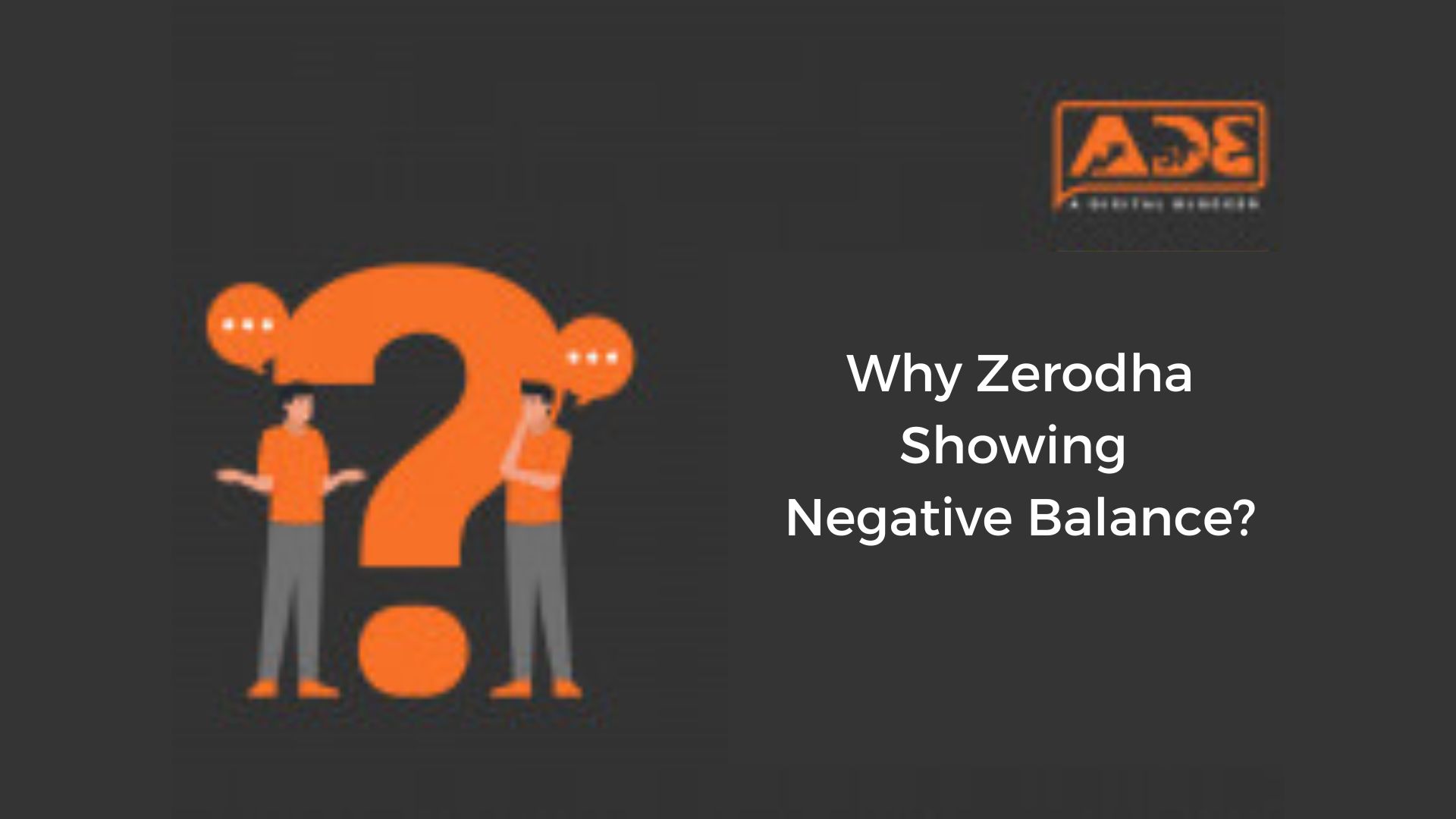 why-zerodha-showing-negative-balance-zero-withrawal-fund